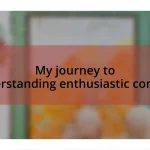 My journey to understanding enthusiastic consent